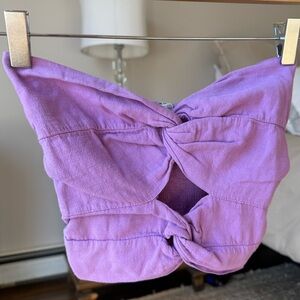 NWT Blanco by Nature Double Twist Tube Top (size S)